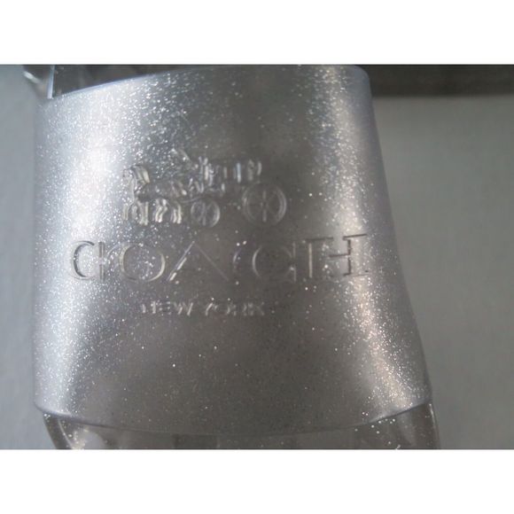 Coach C3068 Women's Sz 9B Ulyssa Sliver Slide Sandal - Picture 2 of 9
